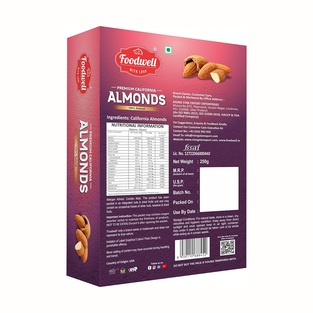 Premium California Almonds